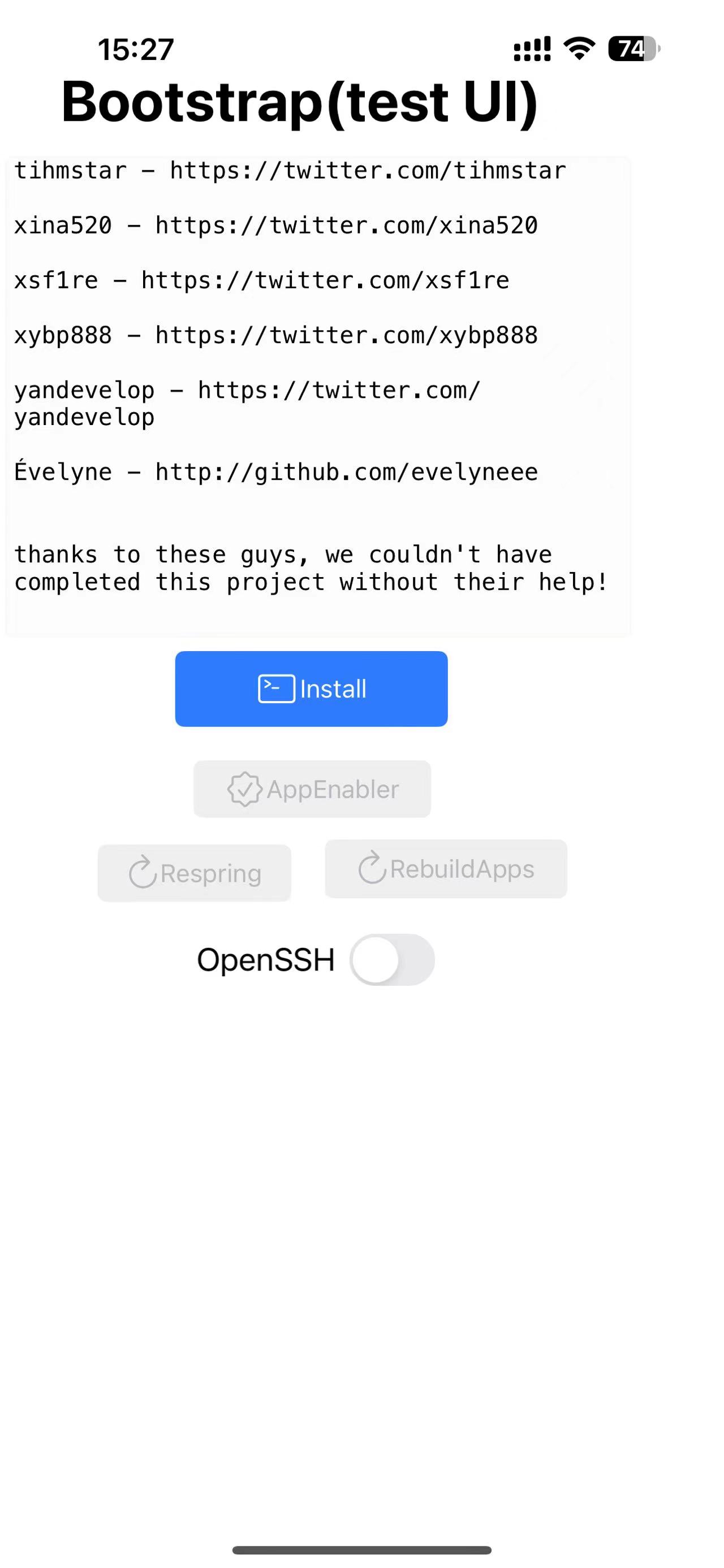 Bootstrap0.1内测打包版